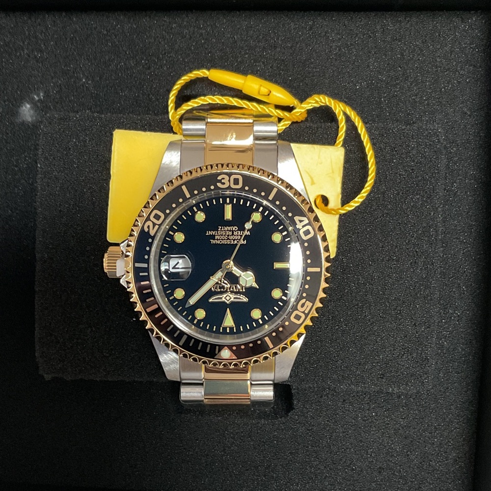 Invicta Yellow Watch Box